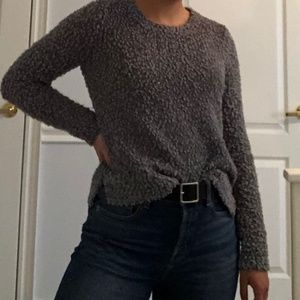 Hollister Grey/Silver Knit Sweater